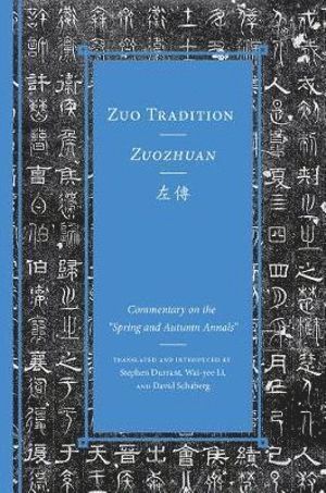 bokomslag Volume 1Zuo Tradition / Zuozhuan