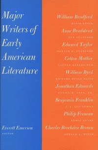 bokomslag Major Writers of Early American Literature
