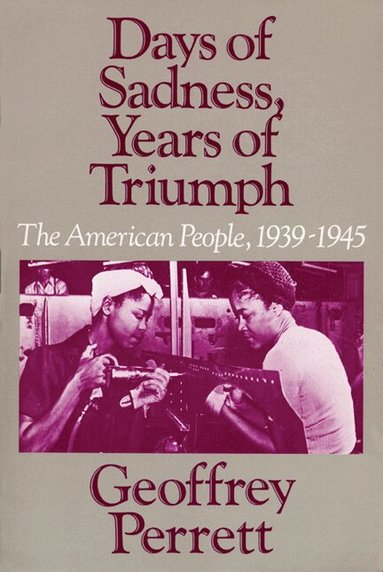 University of Wisconsin Press, Anthony Reid - Days of Sadness, Years of Triumph, Häftad