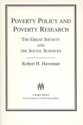 Poverty Policy And Poverty Research 1