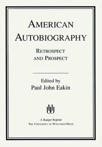 bokomslag American Autobiography