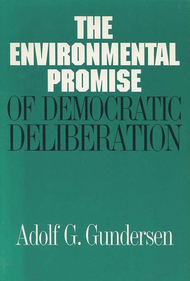 bokomslag Environmental Promise of Democratic Deliberation