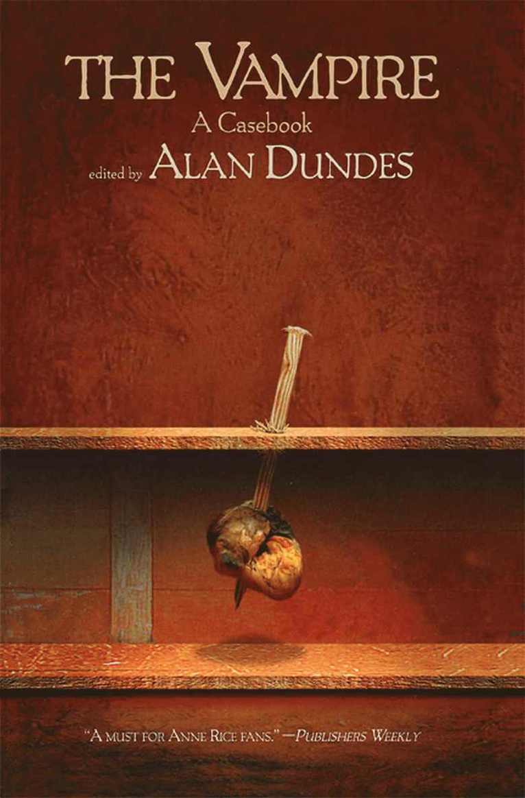 Alan Dundes, Alan Dundes - Vampire, Häftad
