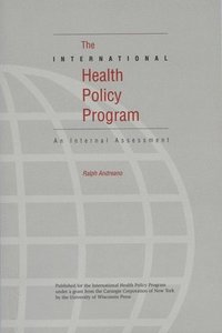bokomslag The International Health Policy Program