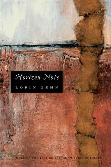 Robin Behn - Horizon Note, Häftad