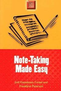bokomslag Note-Taking Made Easy