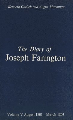 Joseph Farington, Kathryn Cave - Diary of Joseph Farington, Inbunden