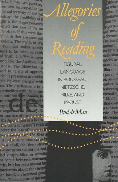 Paul de Man - Allegories of Reading, Häftad