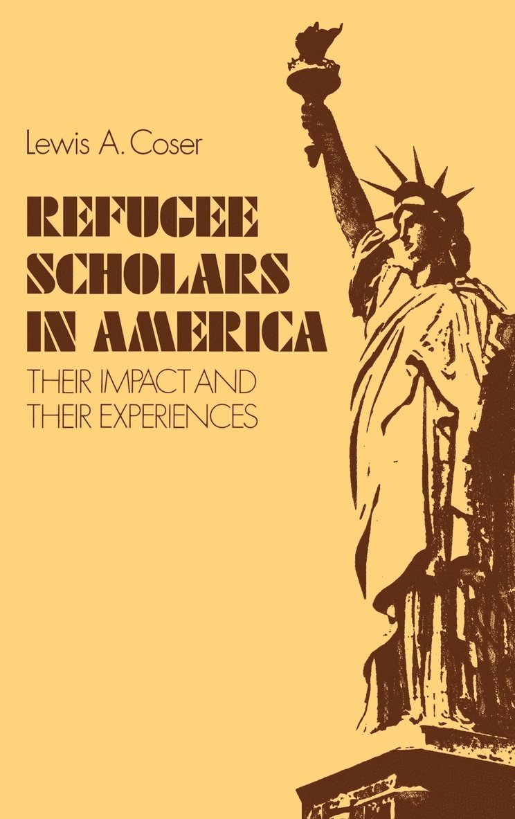 Refugee Scholars in America 1