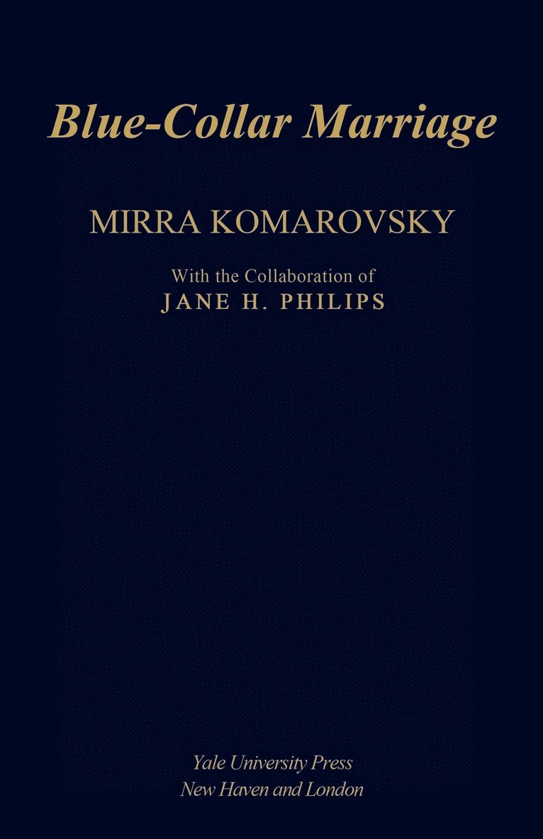 Blue-Collar Marriage