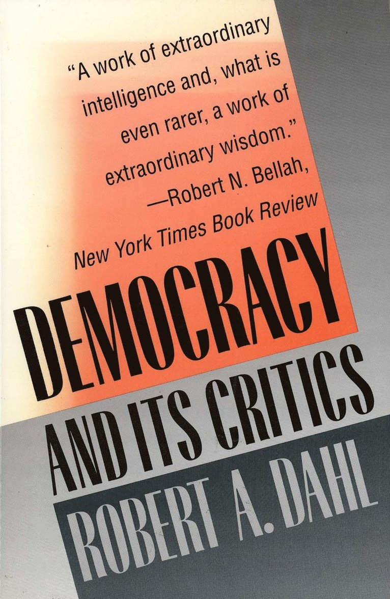 Democracy and Its Critics 1