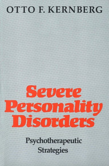 bokomslag Severe Personality Disorders