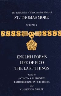 bokomslag The Yale Edition of The Complete Works of St. Thomas More