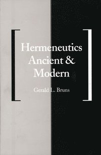 bokomslag Hermeneutics Ancient and Modern