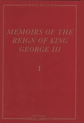 bokomslag Memoirs of the Reign of King George III