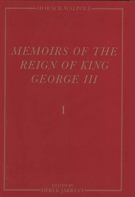 bokomslag Memoirs of the Reign of King George III