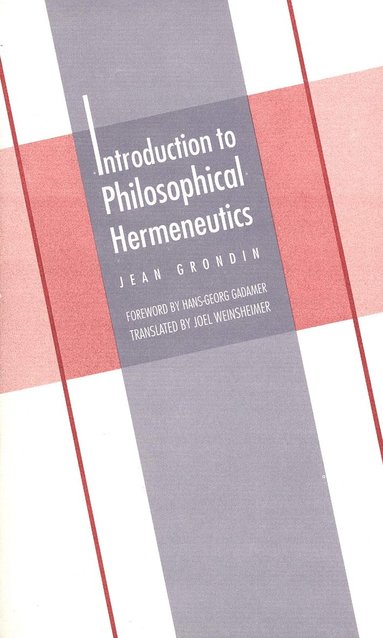 bokomslag Introduction to Philosophical Hermeneutics