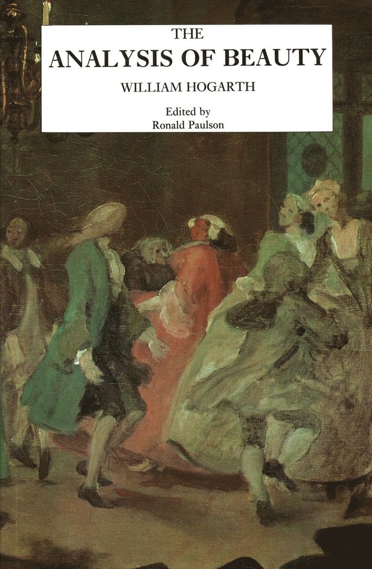 William Hogarth, Ronald Paulson - Analysis of Beauty, Häftad