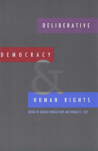 bokomslag Deliberative Democracy and Human Rights