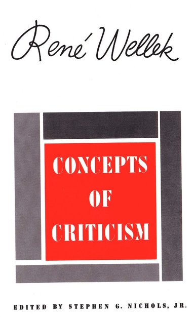 bokomslag Concepts of Criticism