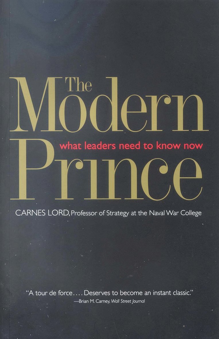 Carnes Lord - Modern Prince, Häftad