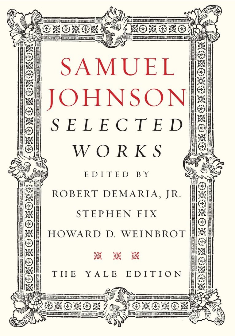 Samuel Johnson, Robert DeMaria, Stephen Fix, Howard D Weinbrot, Robert Demaria - Samuel Johnson, Inbunden