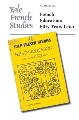 Yale French Studies, Number 113 1