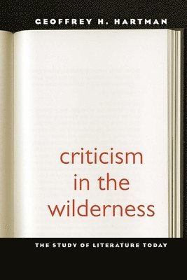 Criticism in the Wilderness 1