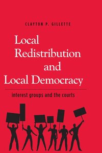 bokomslag Local Redistribution and Local Democracy