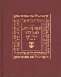 bokomslag The Anchor Yale Bible Dictionary Volume 6: Si-Z