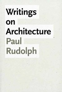 bokomslag Writings on Architecture