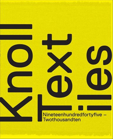 Angela Völker, Earl Martin - Knoll Textiles, 1945-2010, Inbunden