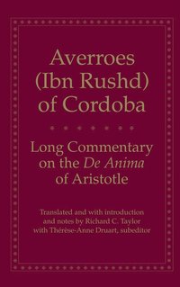 bokomslag Long Commentary on the De Anima of Aristotle