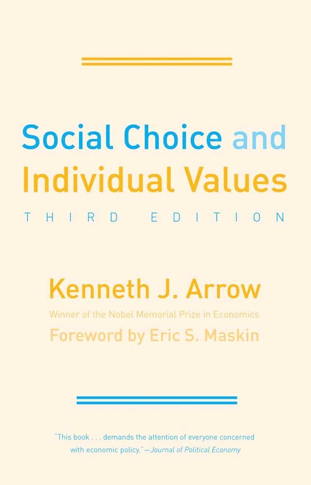 Social Choice and Individual Values 1