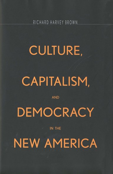 bokomslag Culture, Capitalism, and Democracy in the New America