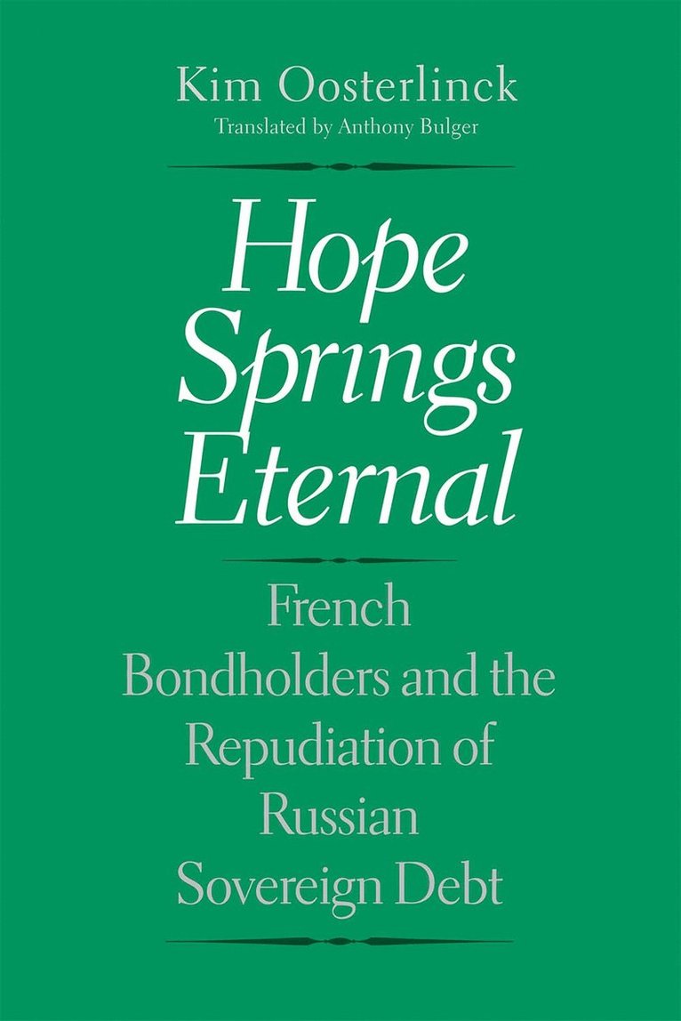 Kim Oosterlinck - Hope Springs Eternal, Inbunden