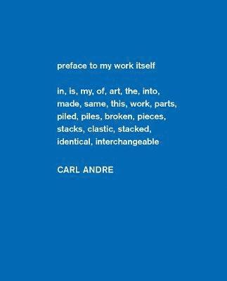 bokomslag Carl Andre: Sculpture as Place, 1958-2010