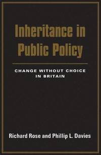 bokomslag Inheritance in Public Policy