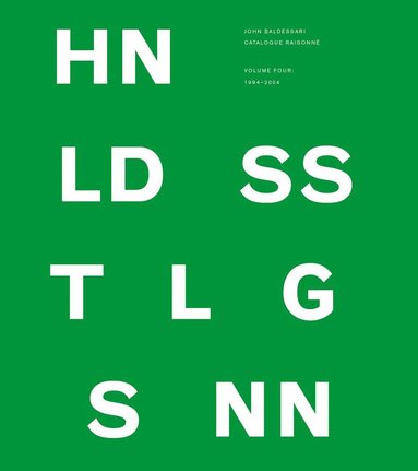 bokomslag John Baldessari Catalogue Raisonné