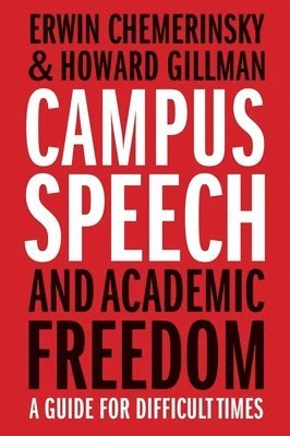 bokomslag Campus Speech and Academic Freedom