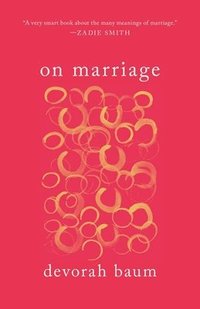 bokomslag On Marriage