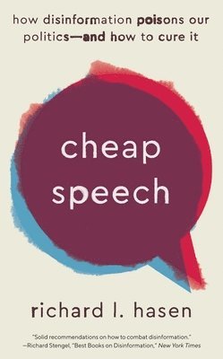 Richard L. Hasen, Richard L Hasen - Cheap Speech, Häftad