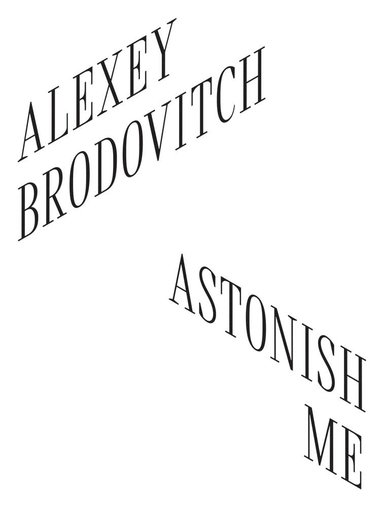 bokomslag Alexey Brodovitch