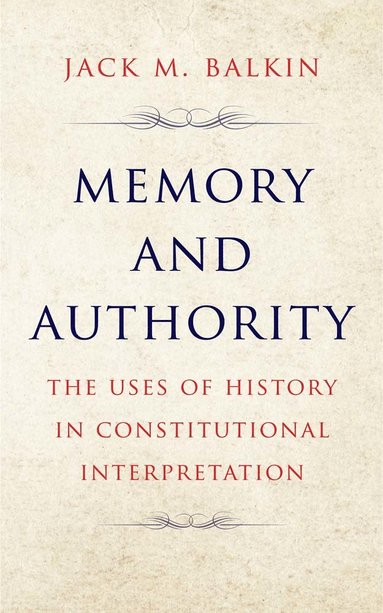 bokomslag Memory and Authority