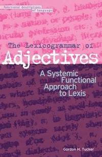 bokomslag The Lexicogrammar of Adjectives