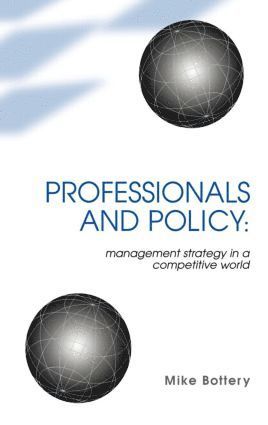 bokomslag Professionals and Policy