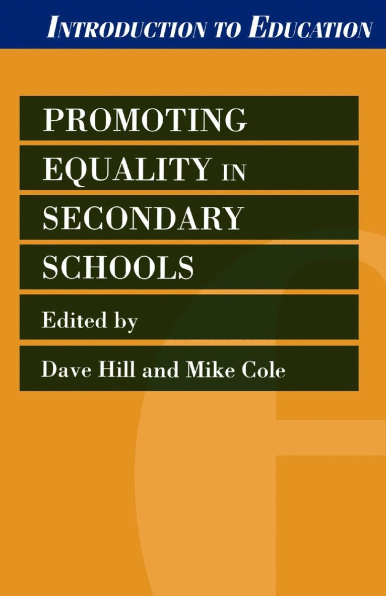 Promoting Equality in Secondary Schools 1