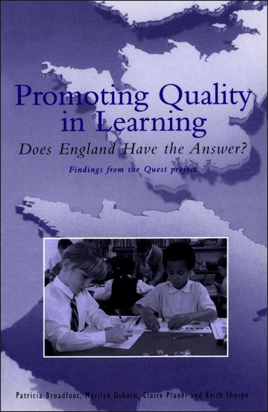 Patricia Broadfoot, Marilyn Osborn, Claire Planel - Promoting Quality in Learning, Häftad