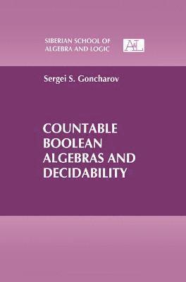 bokomslag Countable Boolean Algebras and Decidability