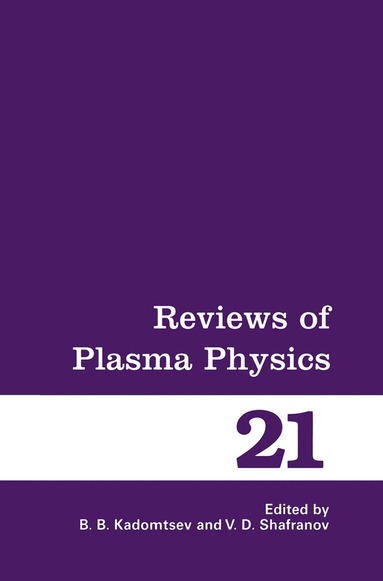 bokomslag Reviews of Plasma Physics